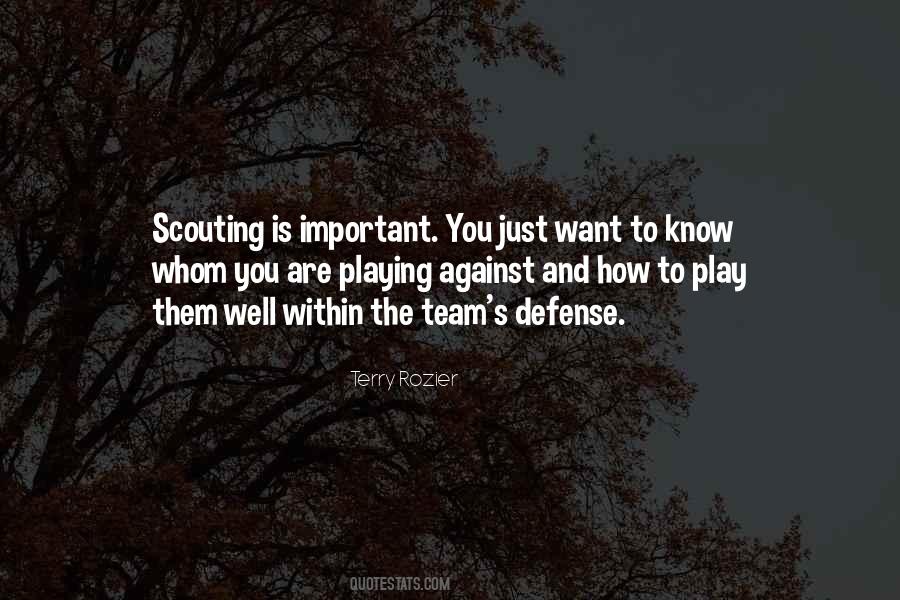 Quotes About Scouting #67320