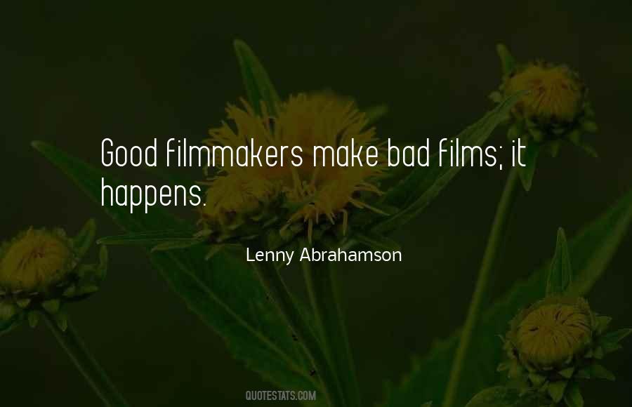 Quotes About Filmmakers #1031090