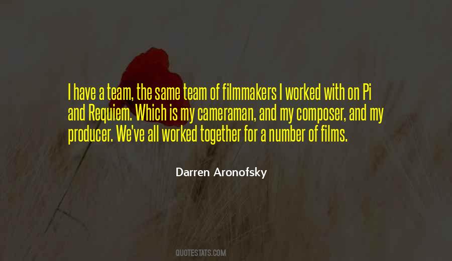 Quotes About Filmmakers #1104475