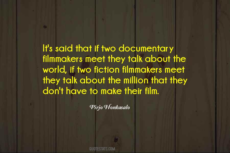 Quotes About Filmmakers #949917