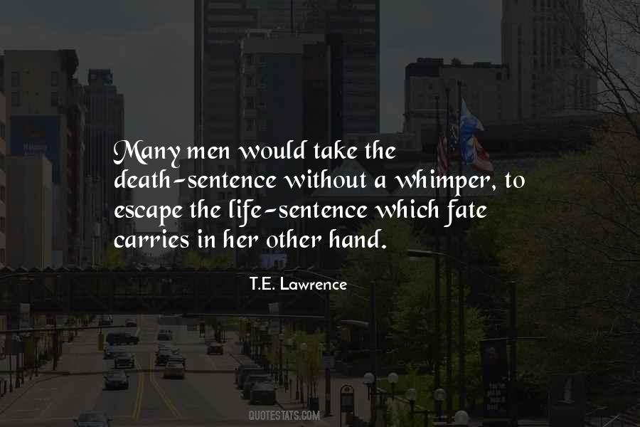 Quotes About Life Sentence #1384717