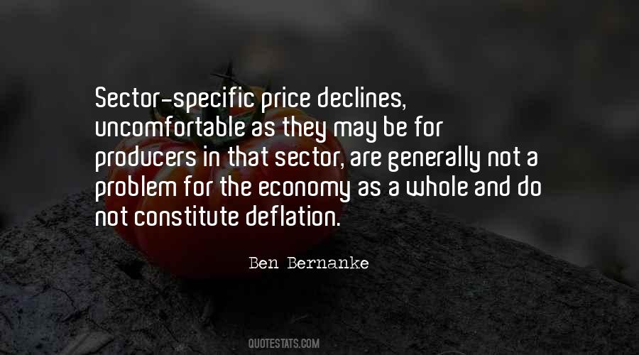 Quotes About Deflation #1092621