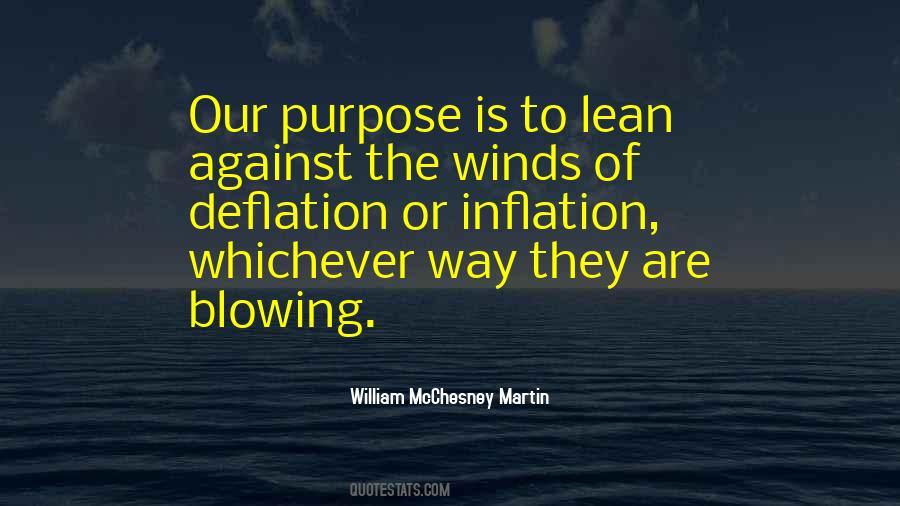 Quotes About Deflation #1127442