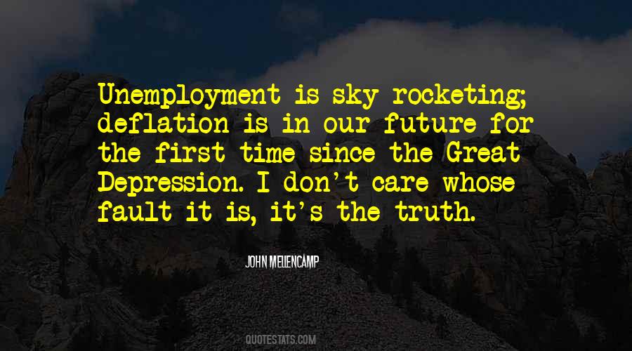 Quotes About Deflation #1340208