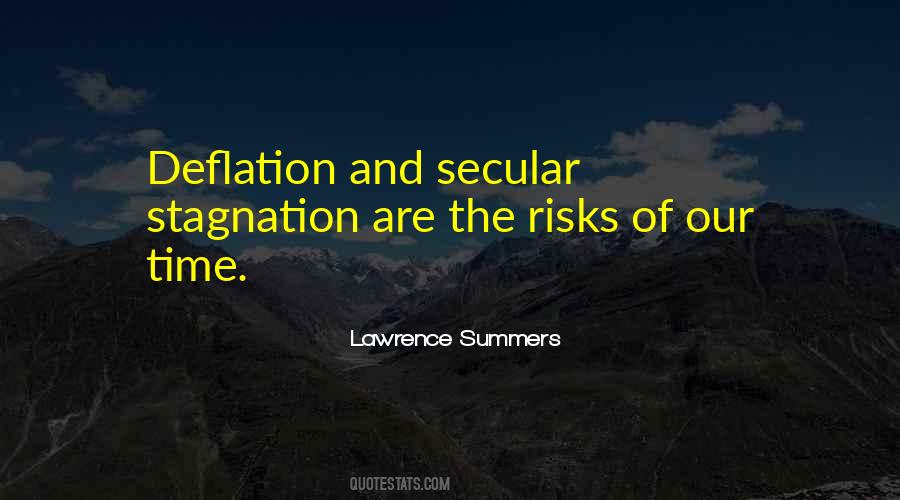 Quotes About Deflation #1493018