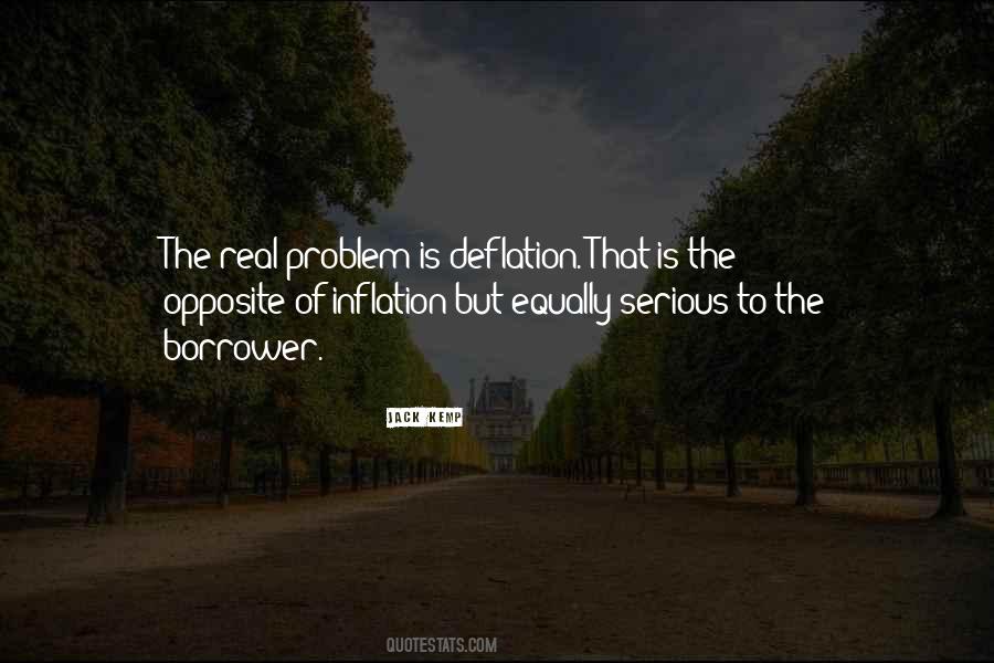 Quotes About Deflation #1784093