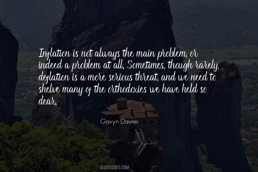 Quotes About Deflation #229731