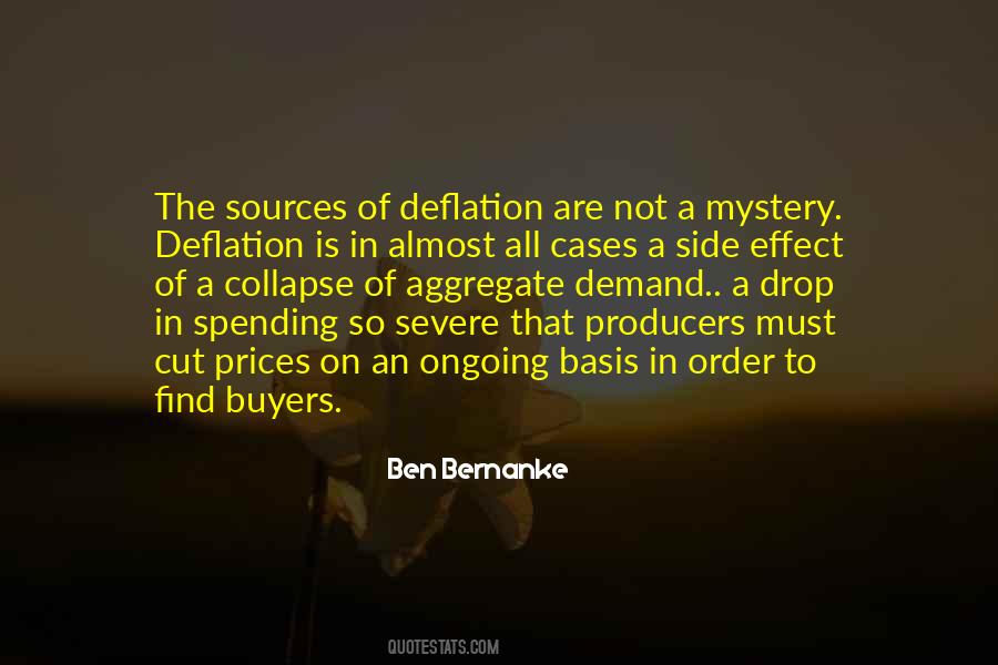 Quotes About Deflation #352422