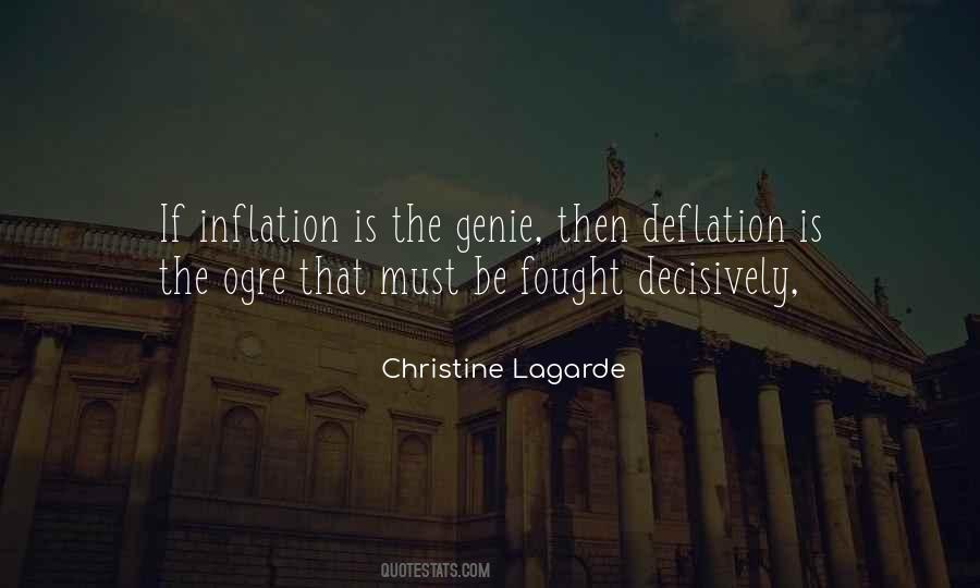 Quotes About Deflation #362967