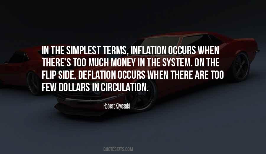 Quotes About Deflation #683027