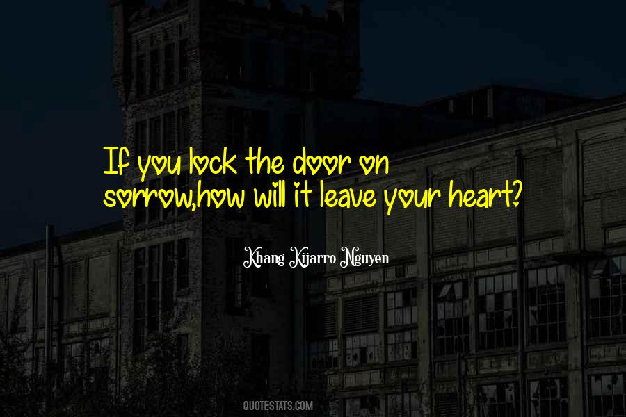 Quotes About Locking Your Heart #1590960