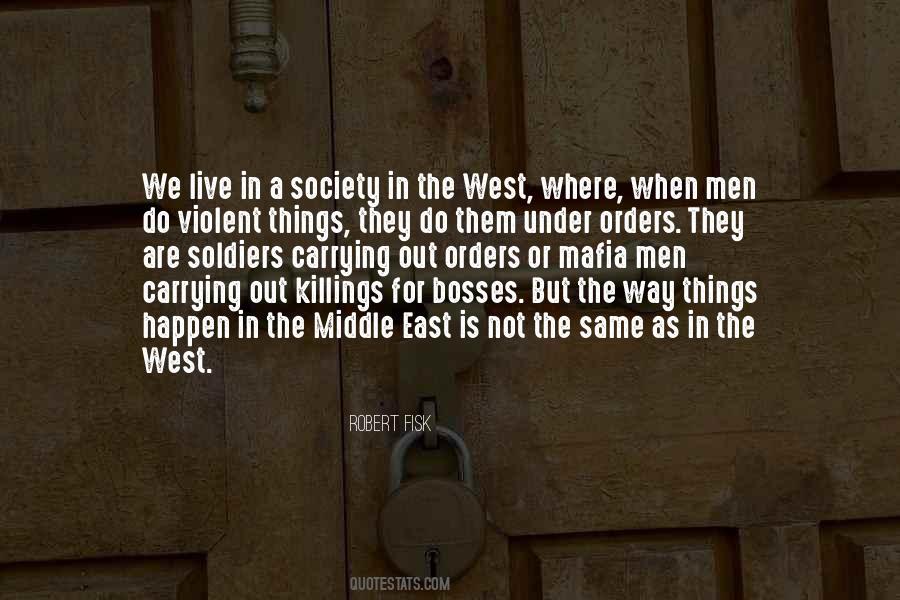Violent Society Quotes #1541139