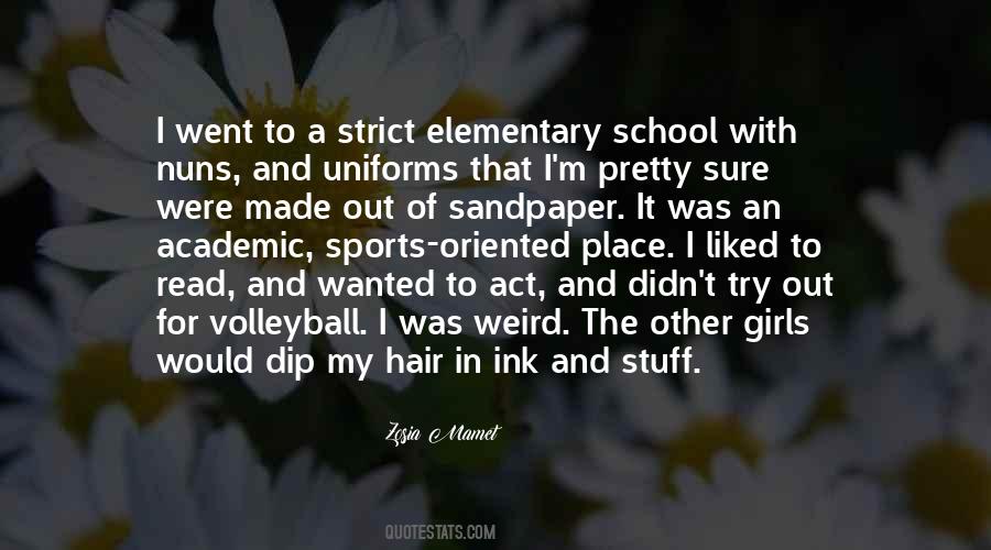 Quotes About Uniforms In School #695399