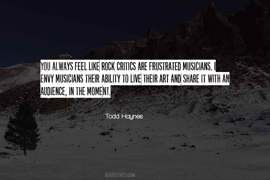Quotes About Rock Musicians #499046