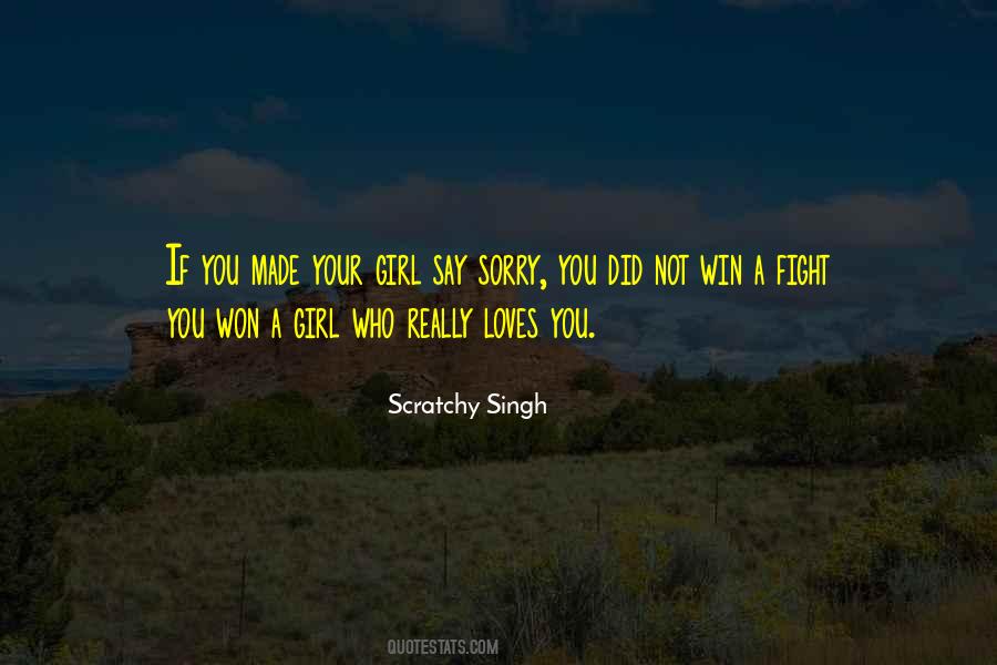 Quotes About Say Sorry #1520353