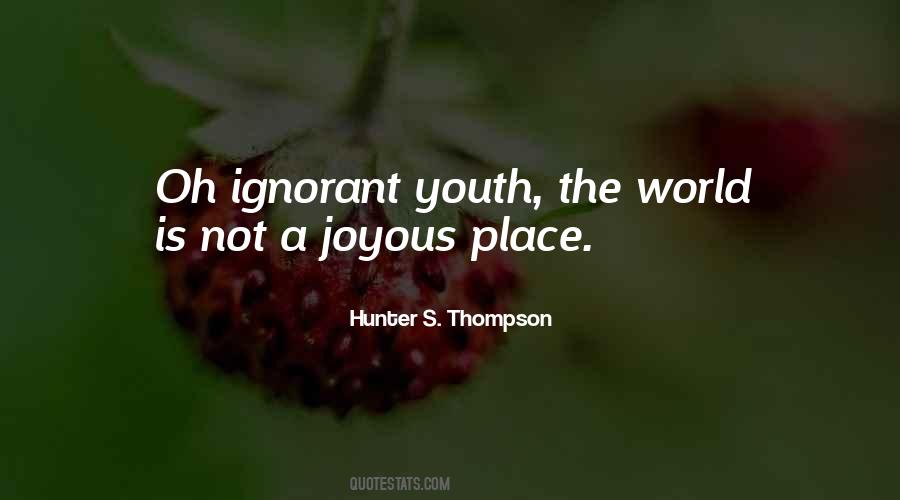 World Youth Quotes #128769