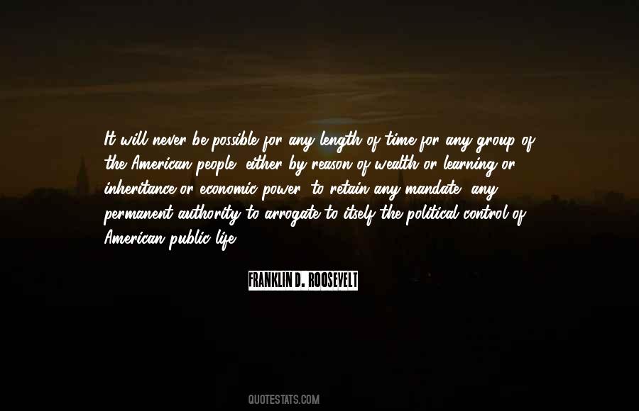 Political Control Quotes #1488879