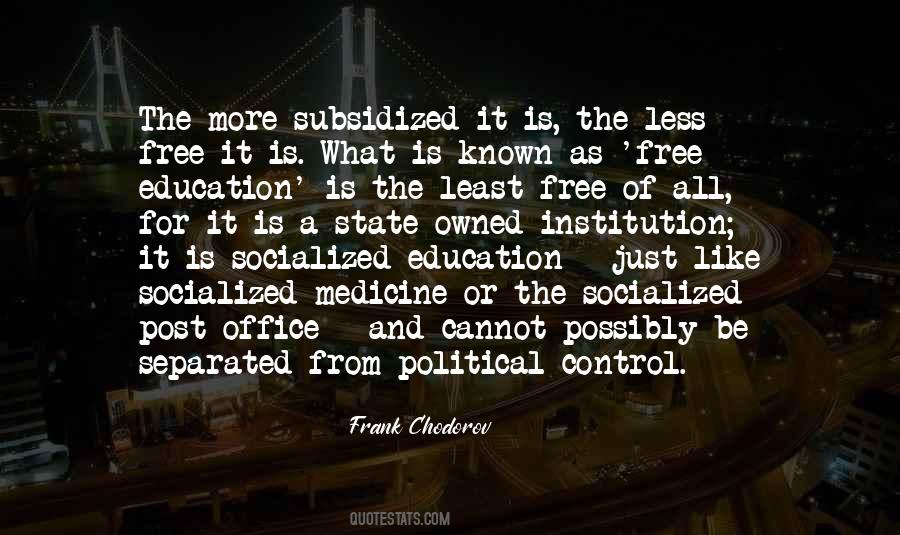 Political Control Quotes #563303