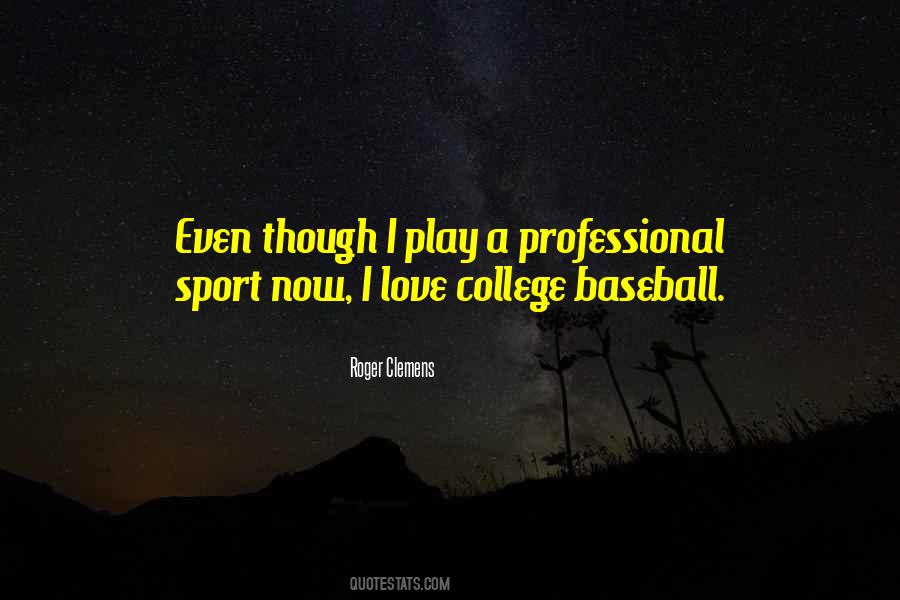 Quotes About Professional Sports #846653