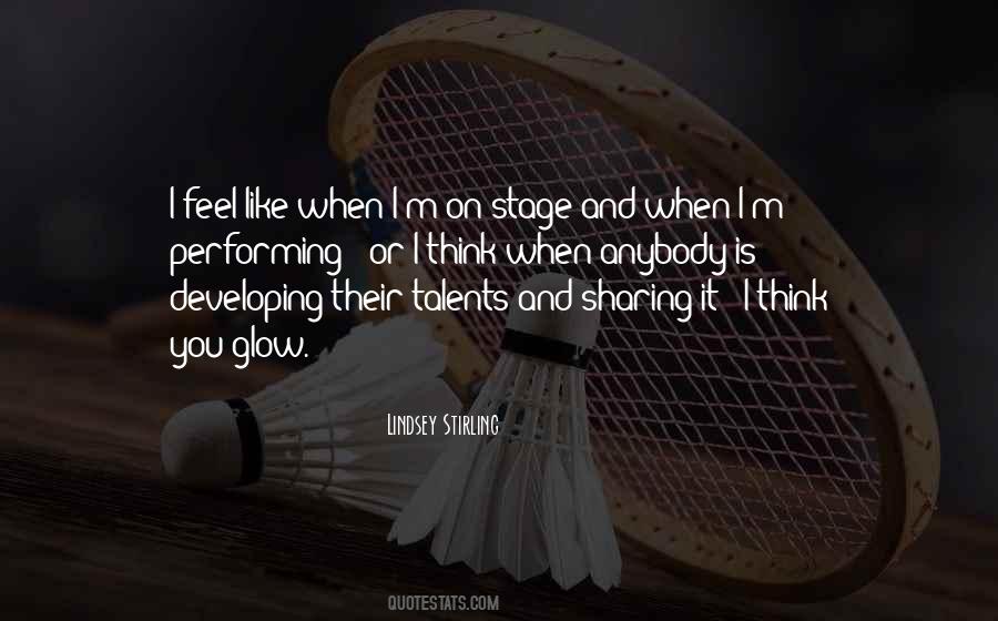 Quotes About Sharing Talents #246732