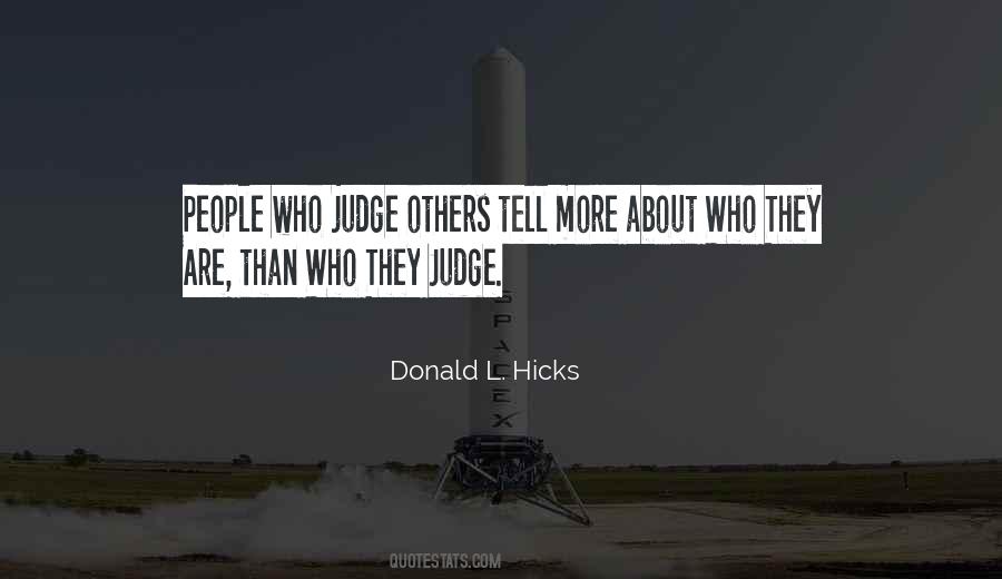 People Judging Quotes #372165