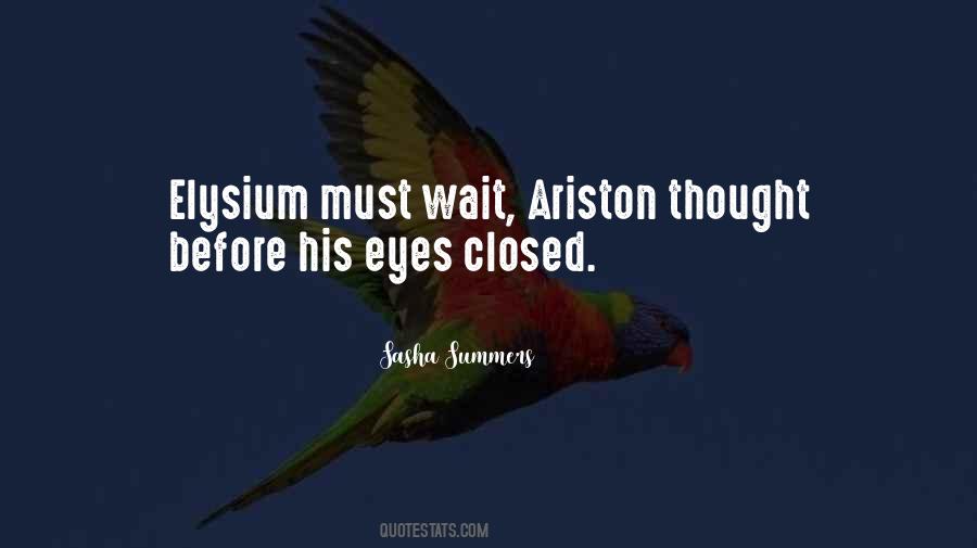 Quotes About Elysium #805422