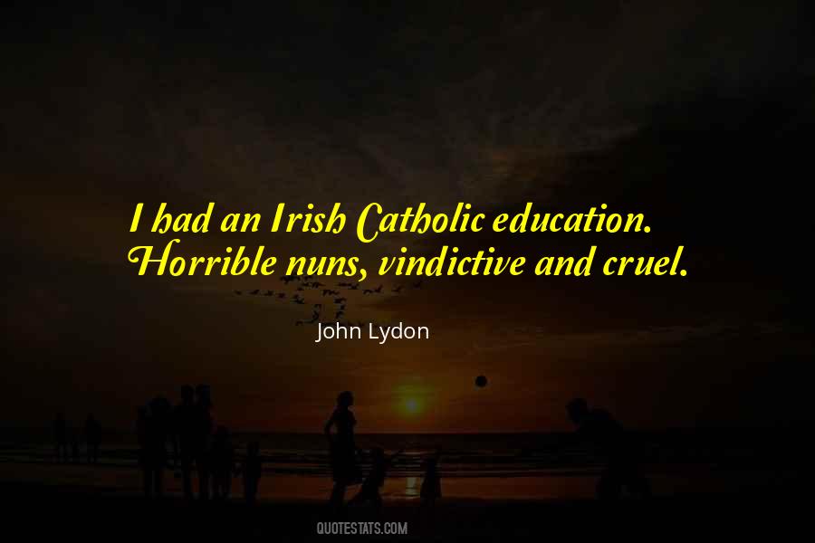 Quotes About A Catholic Education #577508