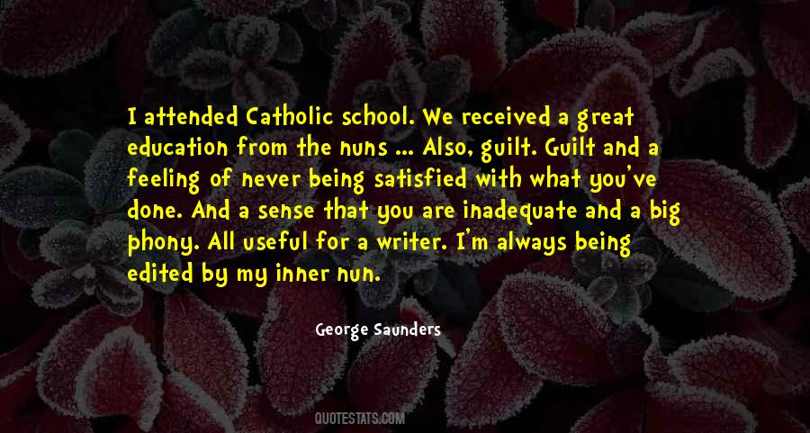Quotes About A Catholic Education #724840