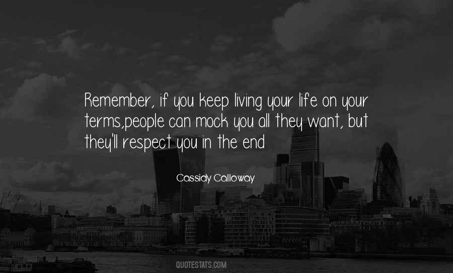 Remember Life Quotes #41128