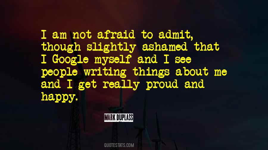 Happy And Proud Quotes #794379