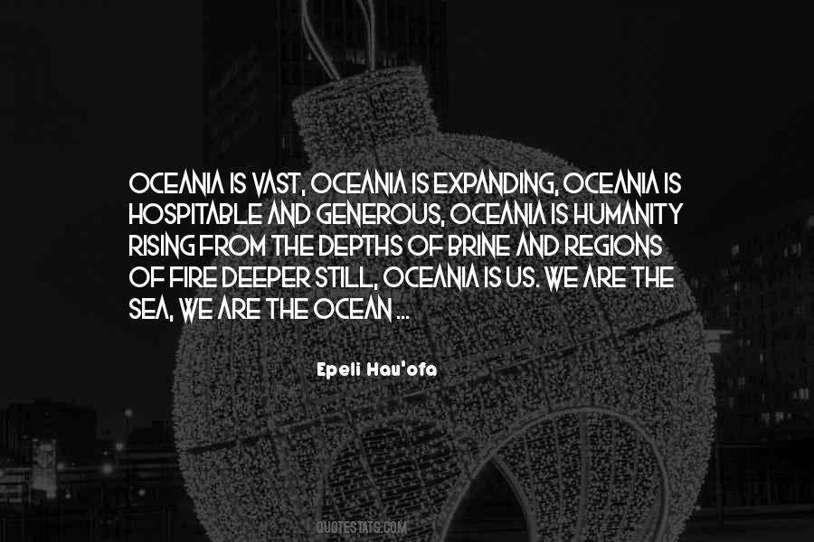 Quotes About Oceania #1384257