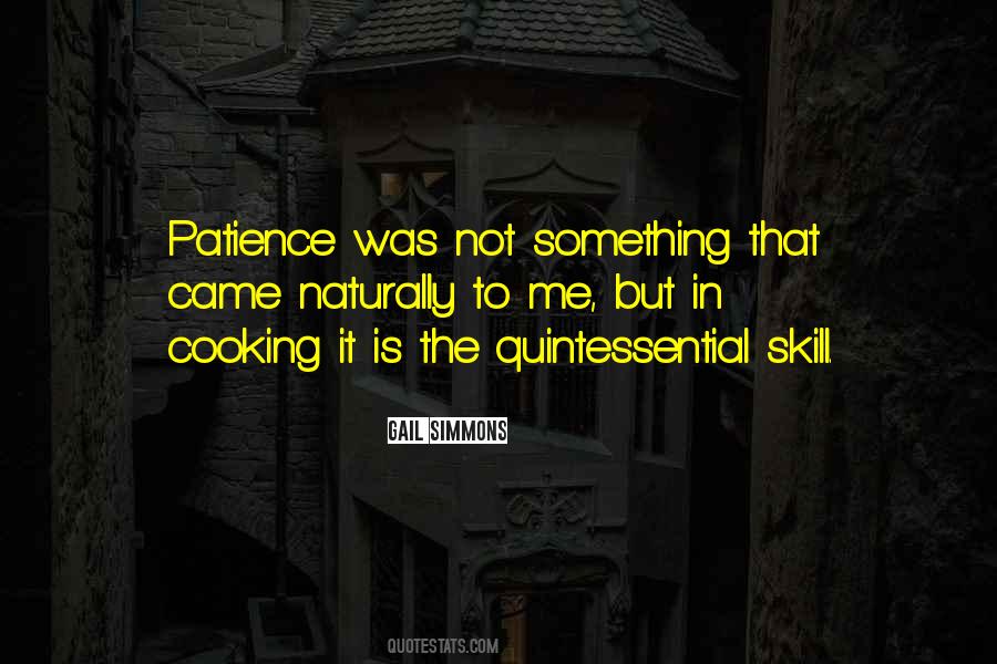Cooking Skill Quotes #1031711