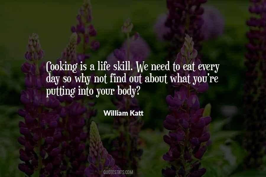 Cooking Skill Quotes #1133974