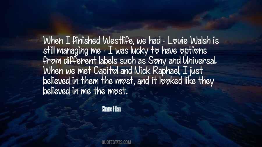 Quotes About Westlife #1144781