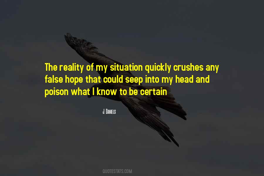 Quotes About False Hope #1509567