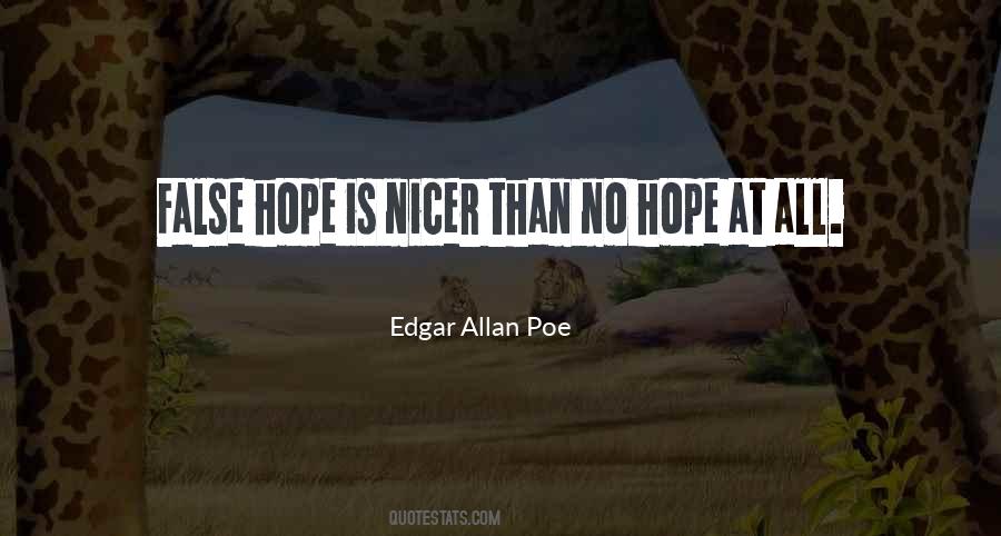 Quotes About False Hope #635612