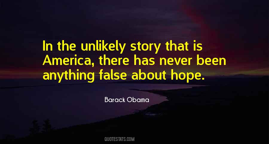 Quotes About False Hope #661019
