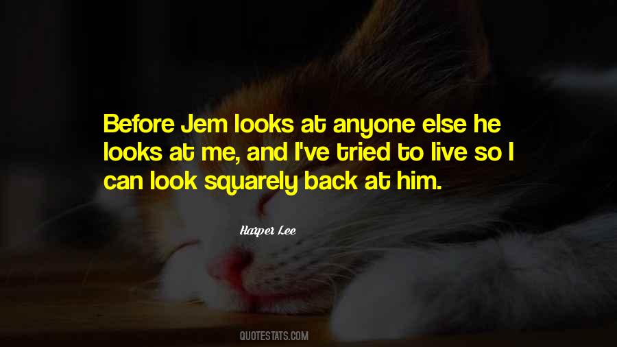Quotes About Look Back #59832