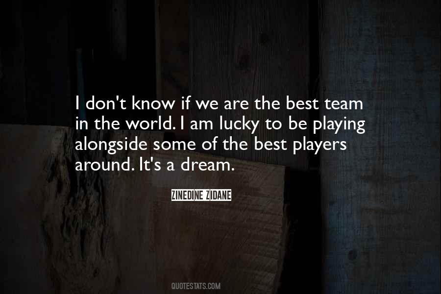 Quotes About Players #1682700