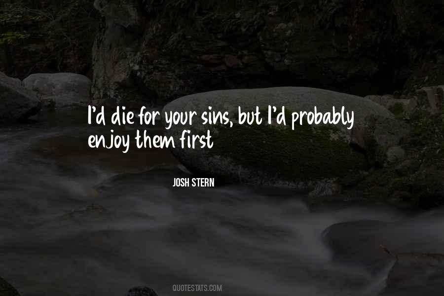 Quotes About Sins #1660365