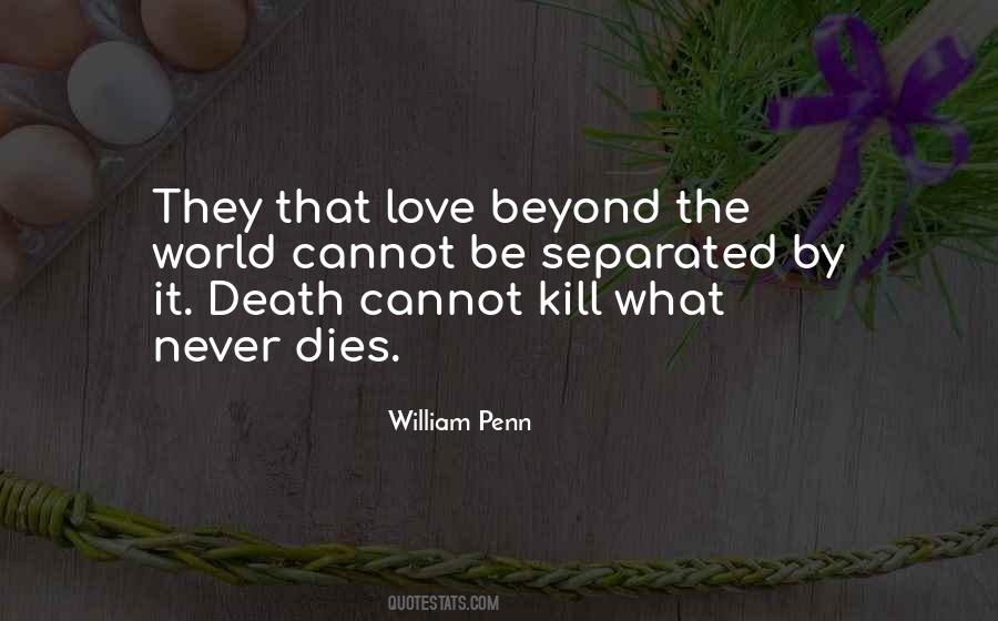 Quotes About Love Beyond Death #648138