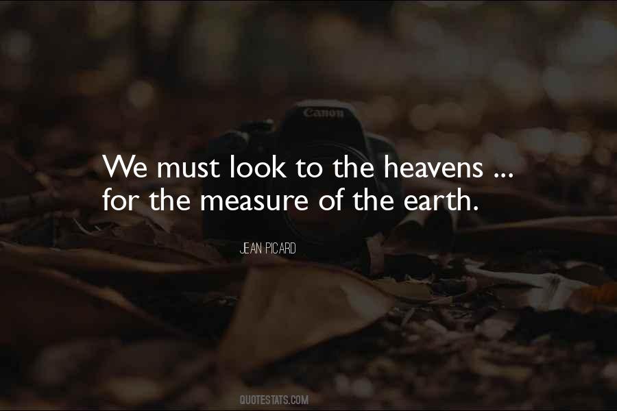 Earth Heavens Quotes #233263