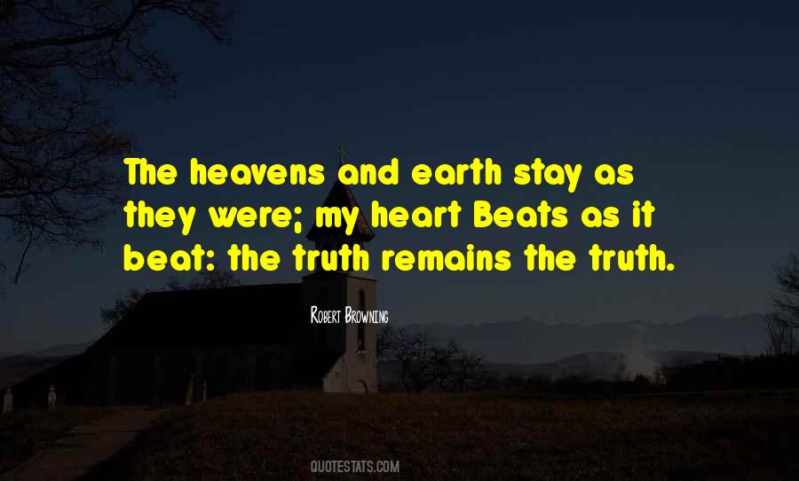 Earth Heavens Quotes #700248