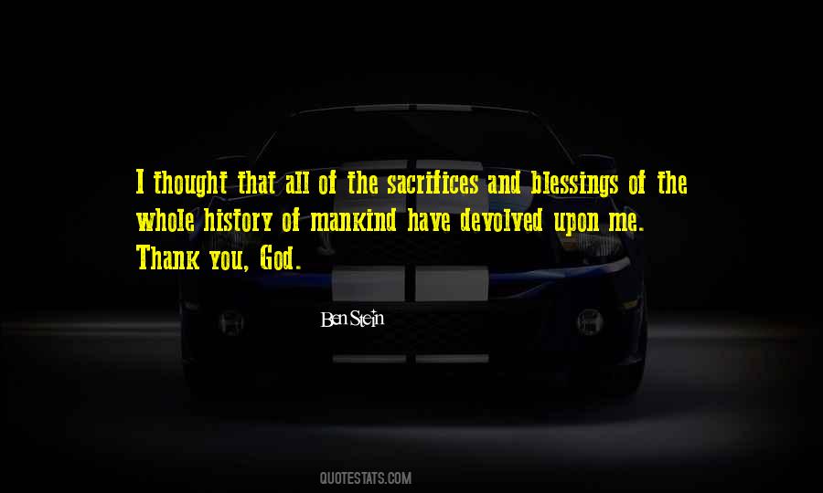Quotes About Thank You For The Blessings #174875