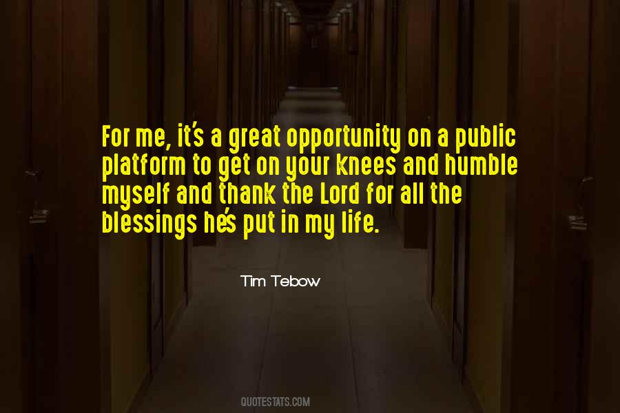 Quotes About Thank You For The Blessings #975663
