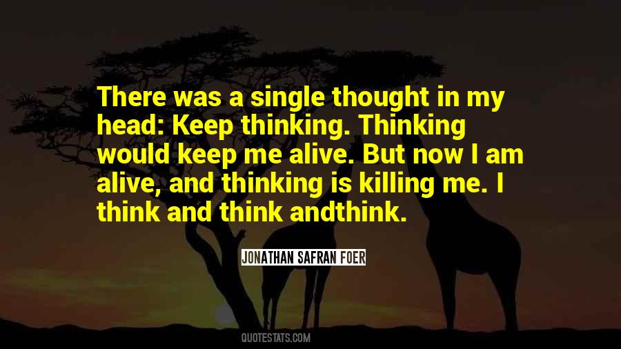 A Single Thought Quotes #296951