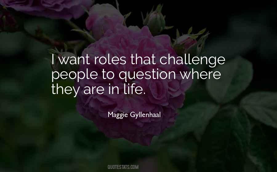 Life Roles Quotes #485003