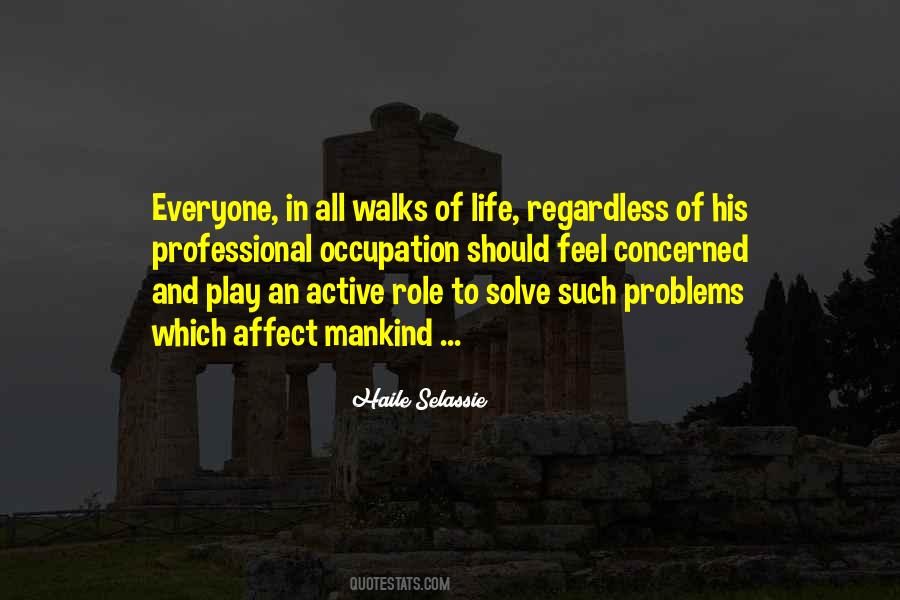 Life Roles Quotes #504824