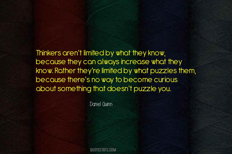 Quotes About Over Thinkers #162213