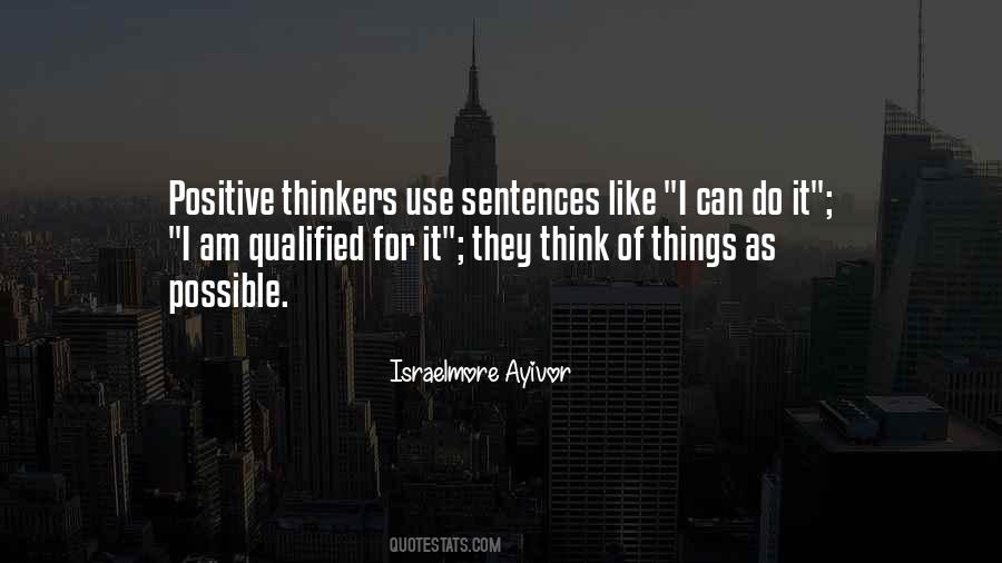 Quotes About Over Thinkers #49548